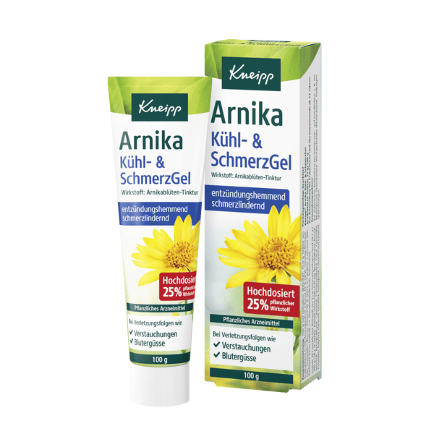 Primary Image of Arnica Cooling and Pain Relief Gel, tube of gel and box