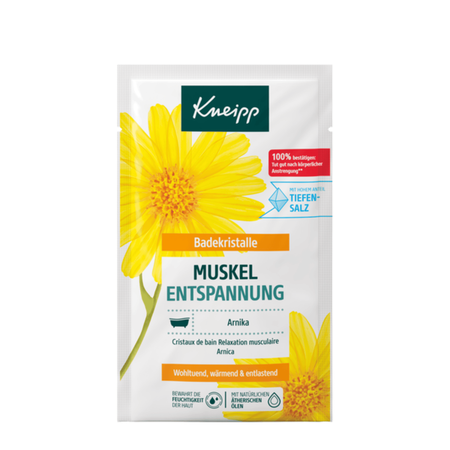 Primary Image of Arnica Muscle Relaxation Bath Crystals Sachet