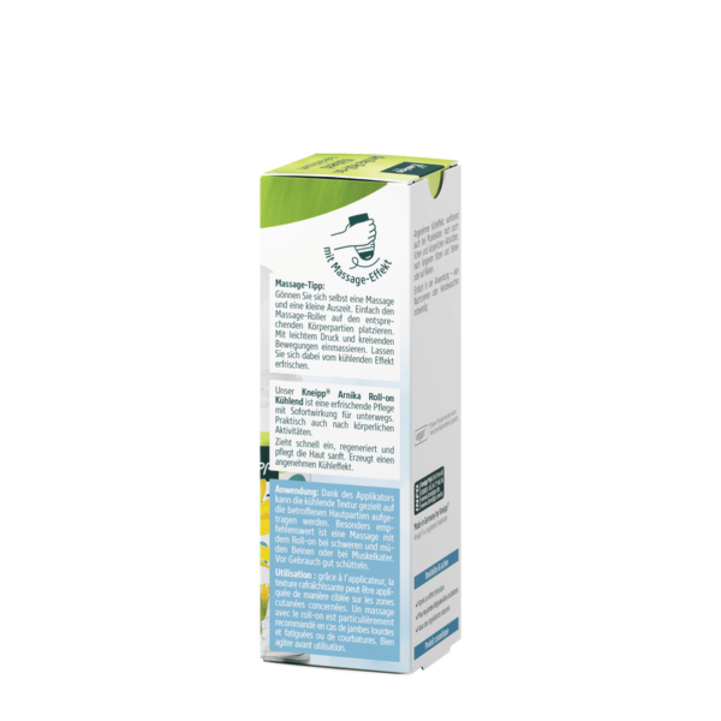 Alternate Image of Cooling Arnica Roll-On, green and white box