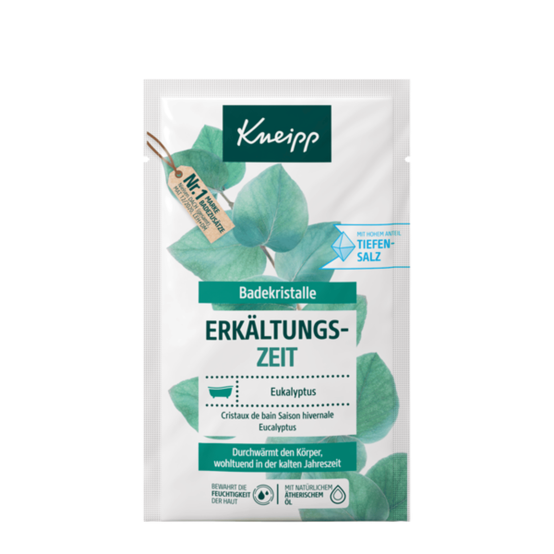 Primary Image of Eucalyptus Cold Season Bath Crystals Sachet