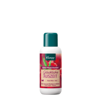 Primary Image of Red Poppy & Hemp Happy Break Aroma Care Bubble Bath Travel Size