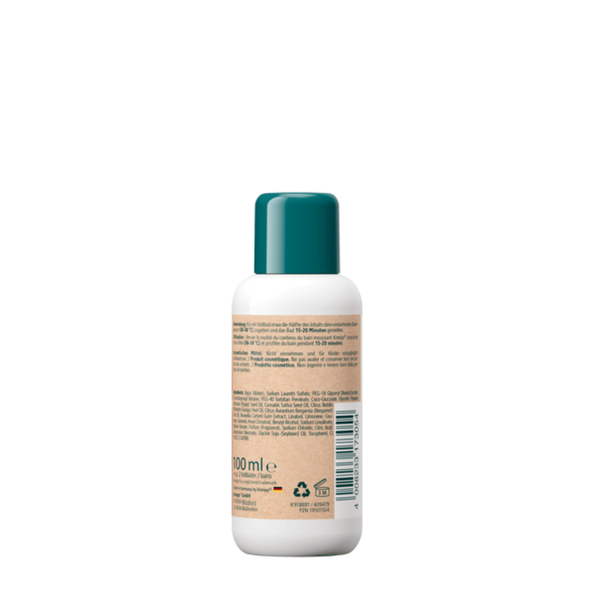 Alternate Image of Red Poppy & Hemp Happy Break Aroma Care Bubble Bath Travel Size