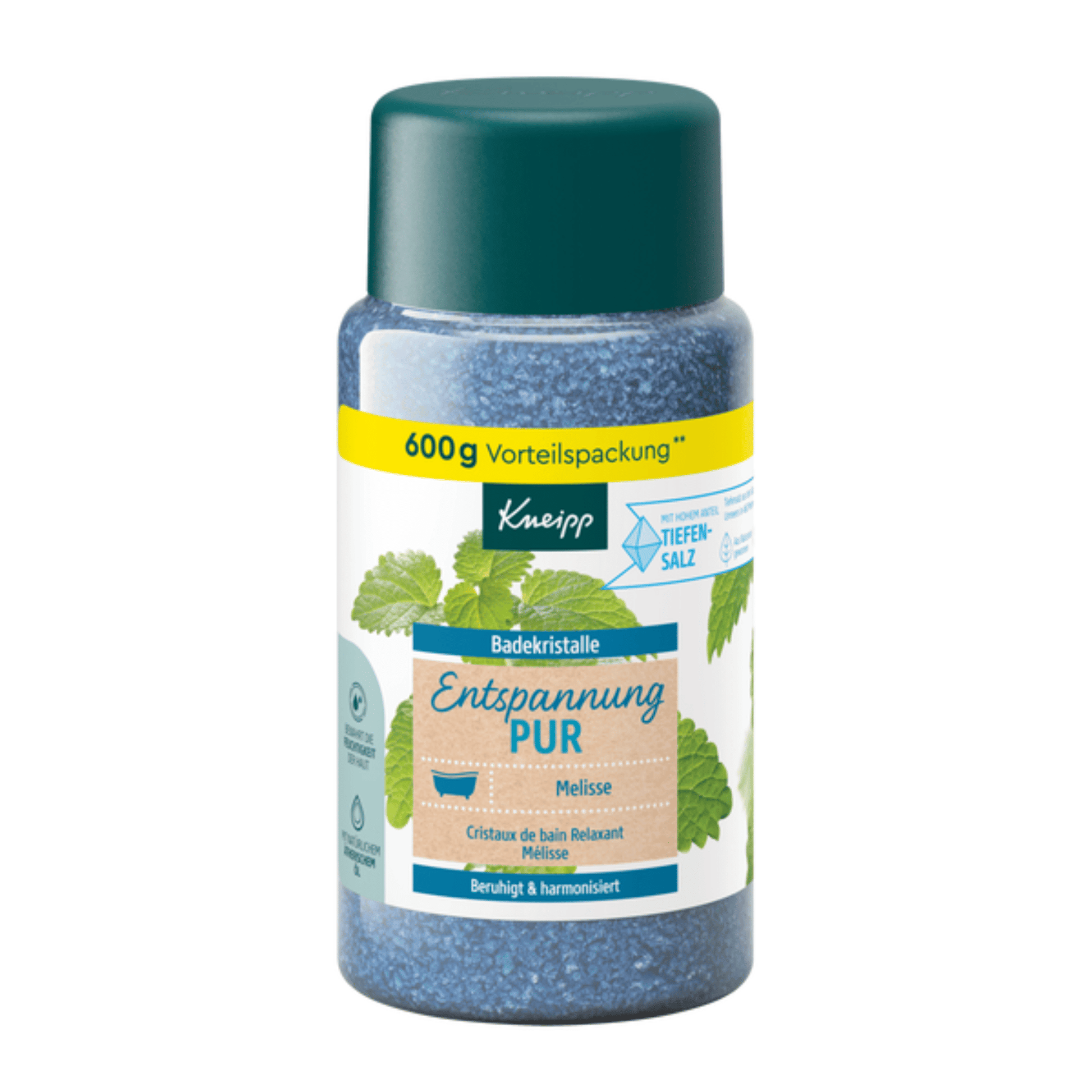 Primary Image of Lemon Balm Pure Relaxation Bath Crystals