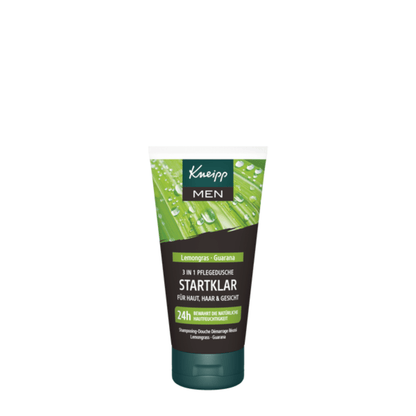 Primary Image of Men 3-in-1 Ready To Go Travel Shower Gel, green and brown tube