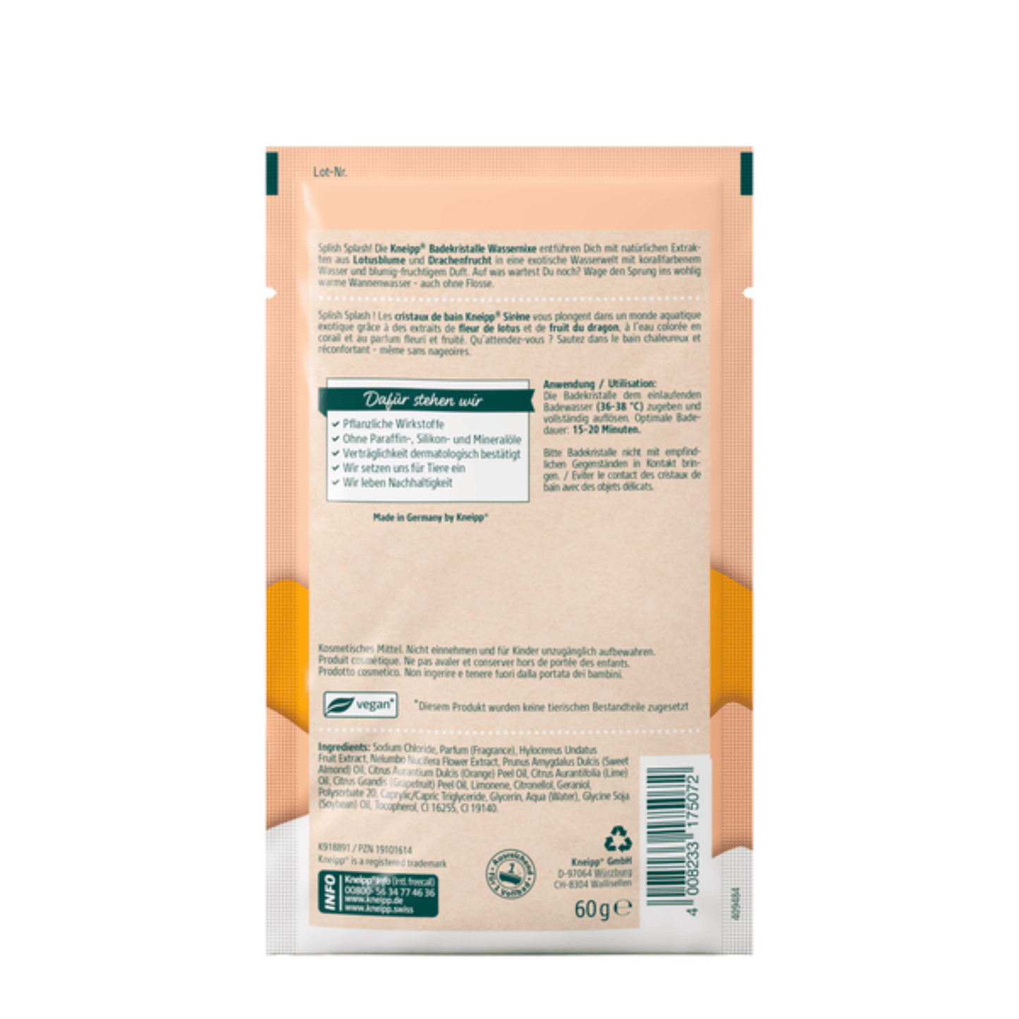 Alternate Image of Water Nymph Bath Crystals Sachet