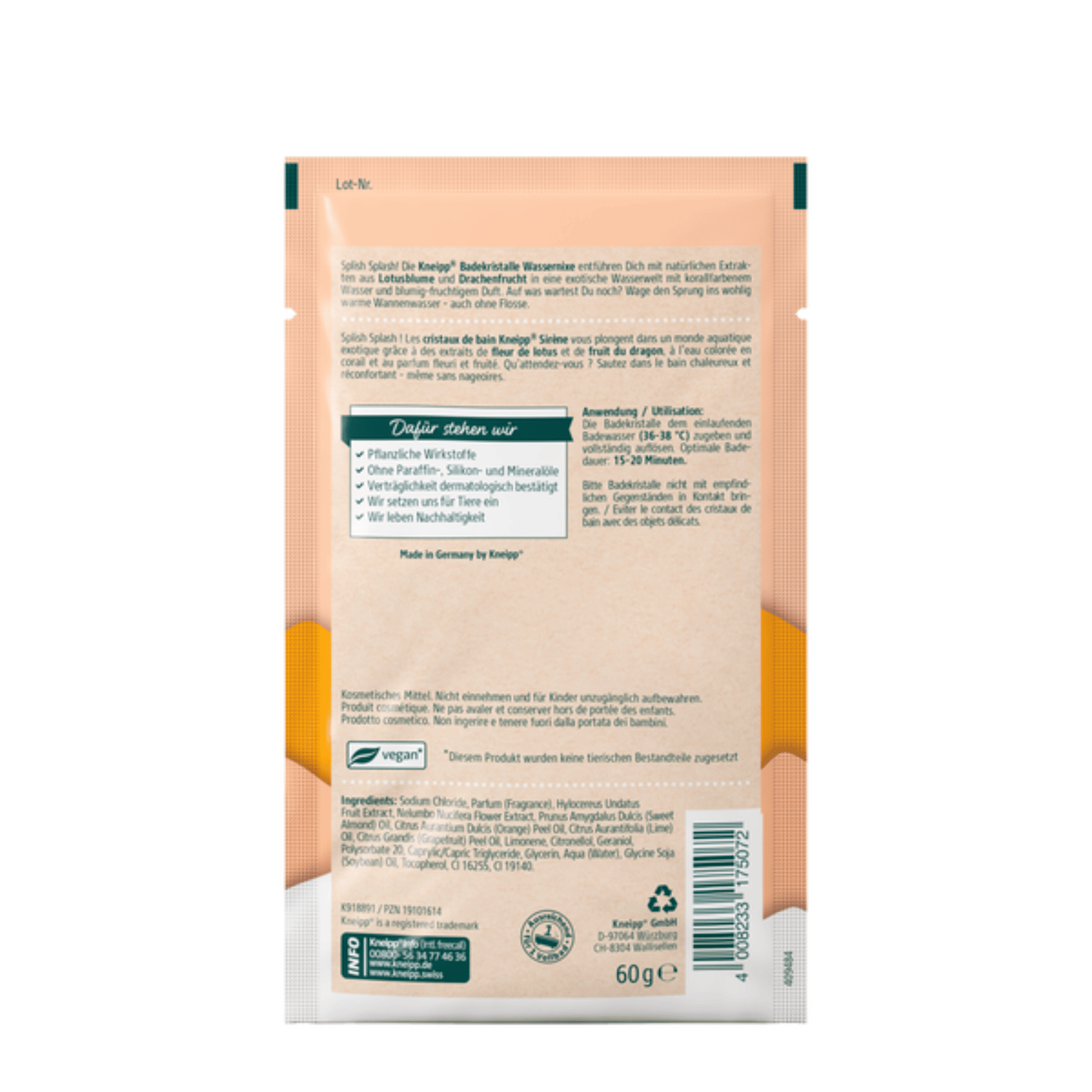 Alternate Image of Water Nymph Bath Crystals Sachet