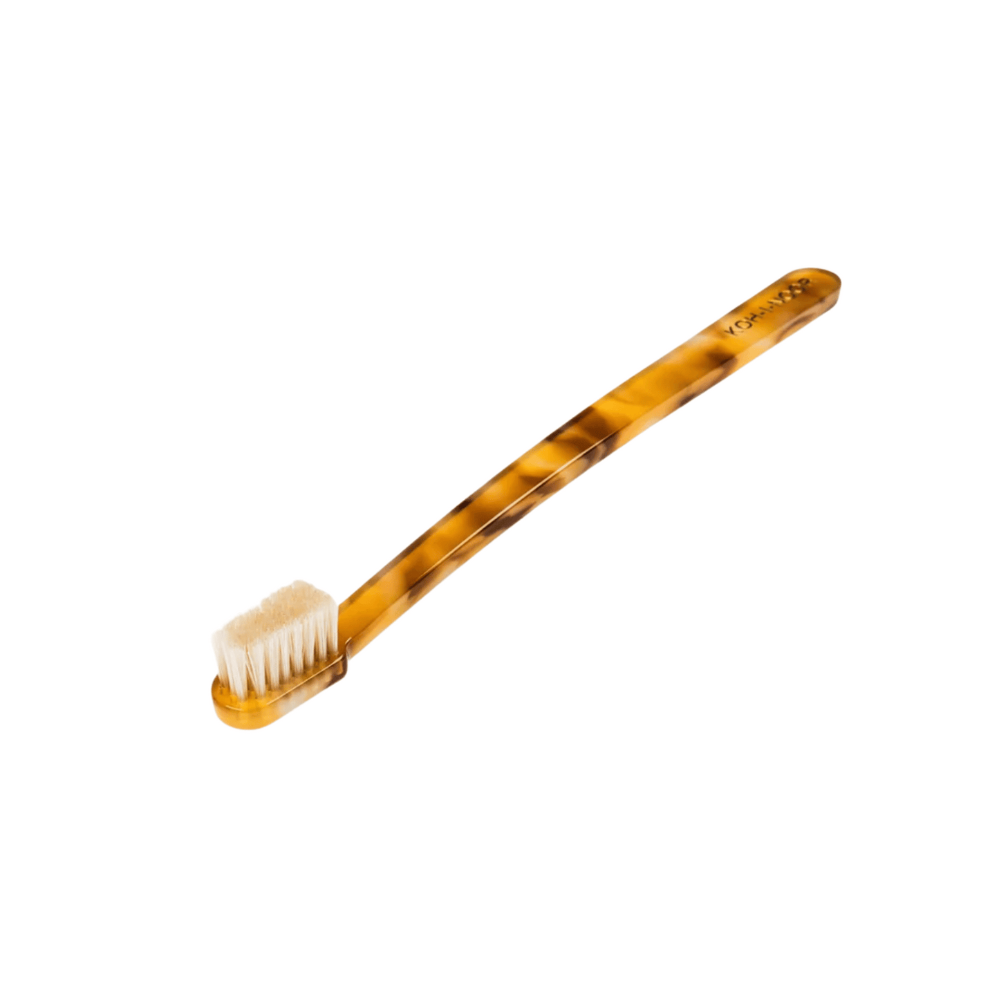 Primary Image of Honey Medium Natural Bristle Toothbrush