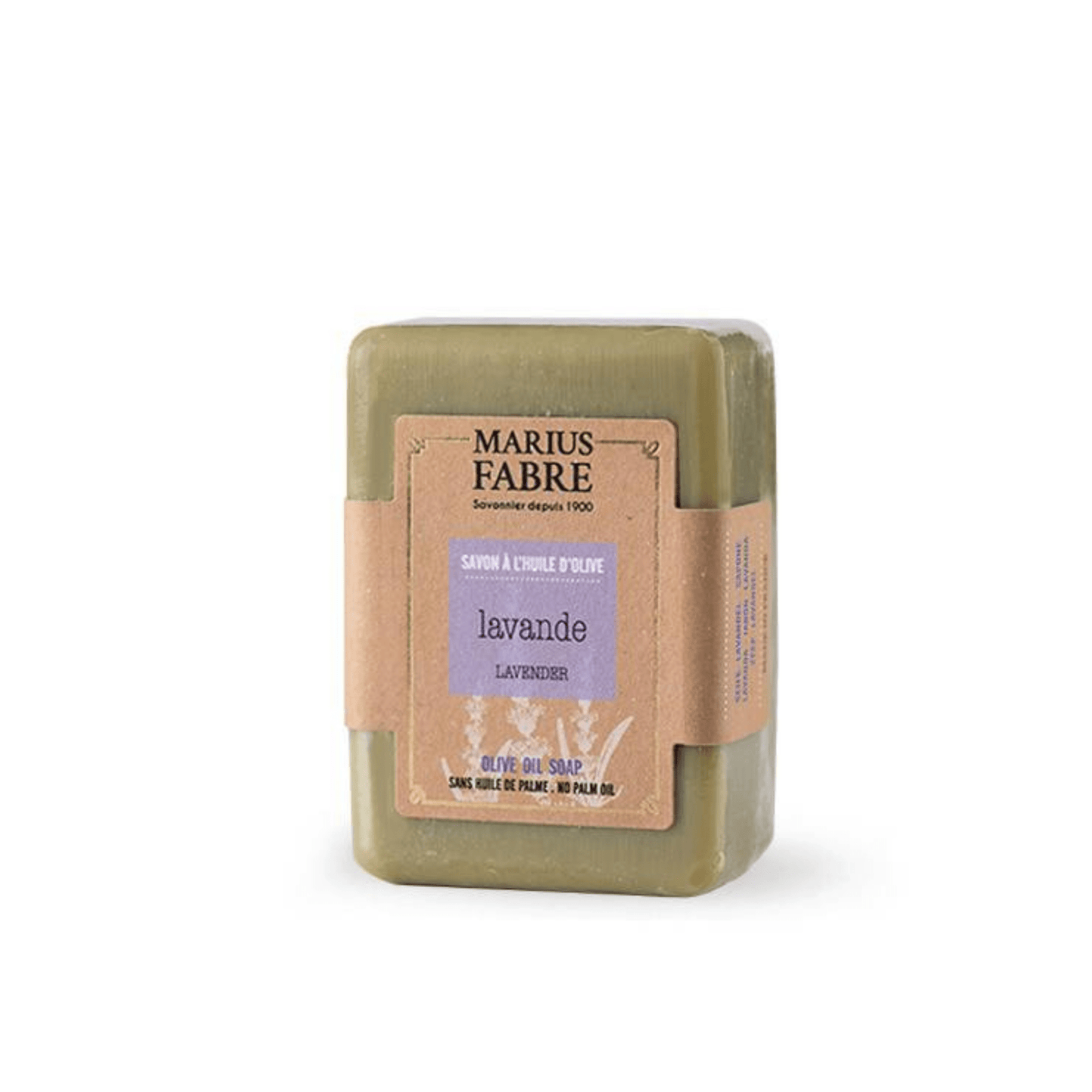 Marius Fabre Olive Oil Bar Soap - Lavender (100 g) #10086607