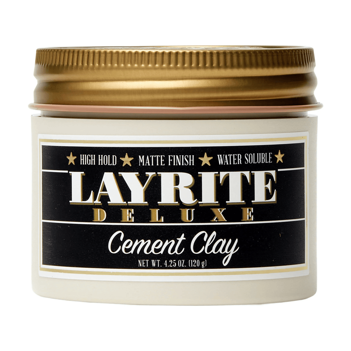 LAYRITE Cement Clay 4.25oz120g定価販売¥7,920 Layrite Cement Hair Clay (4 oz) – Smallflower