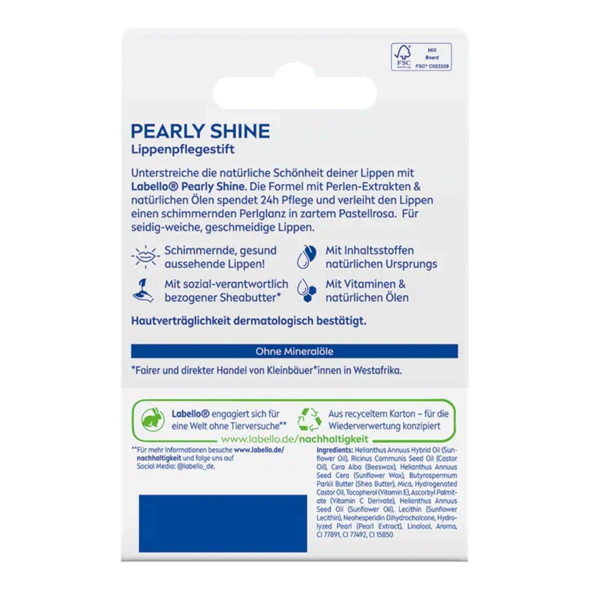 Primary Image of Pearly Shine Lip Balm (4.8 g)