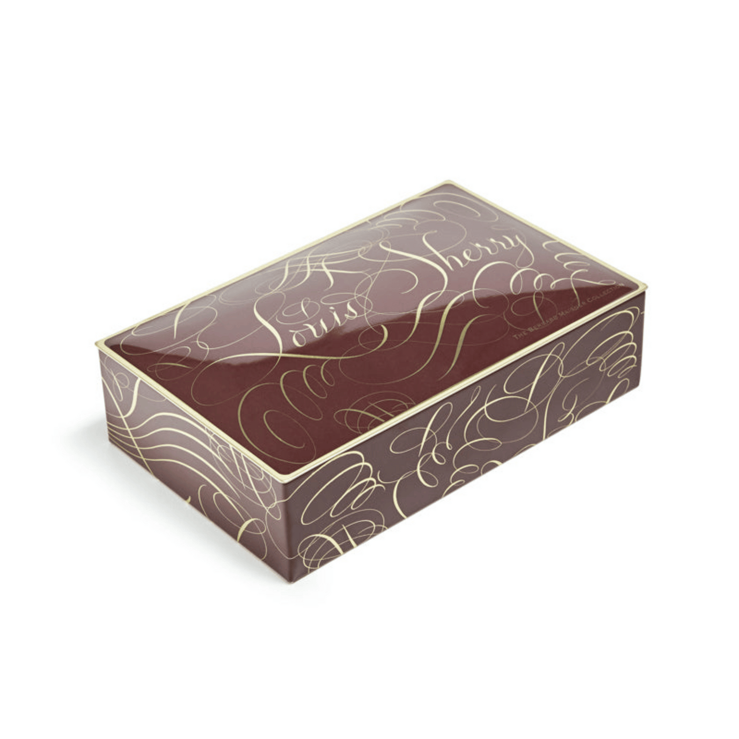 Primary Image of Bernard Maisner Calligraphy Chocolate Tin
