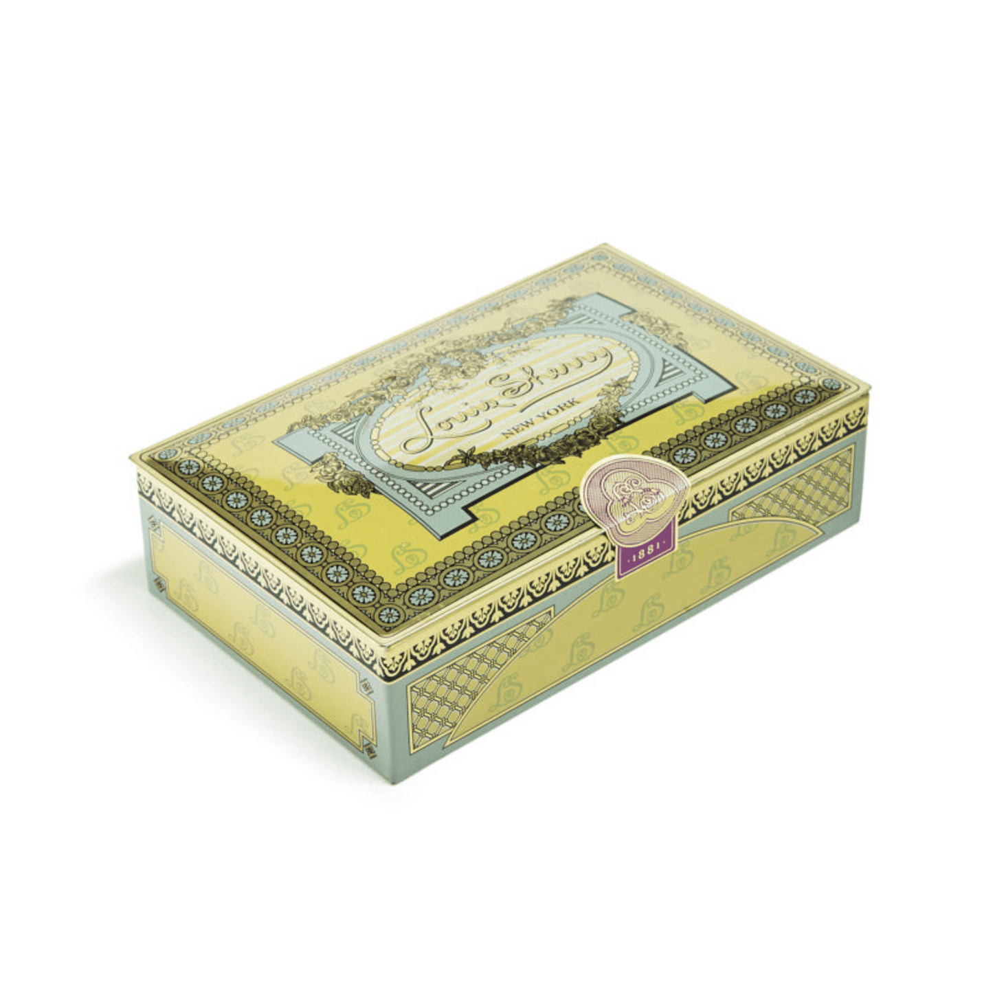 Primary Image of Vintage (Olive Green) Chocolate Tin