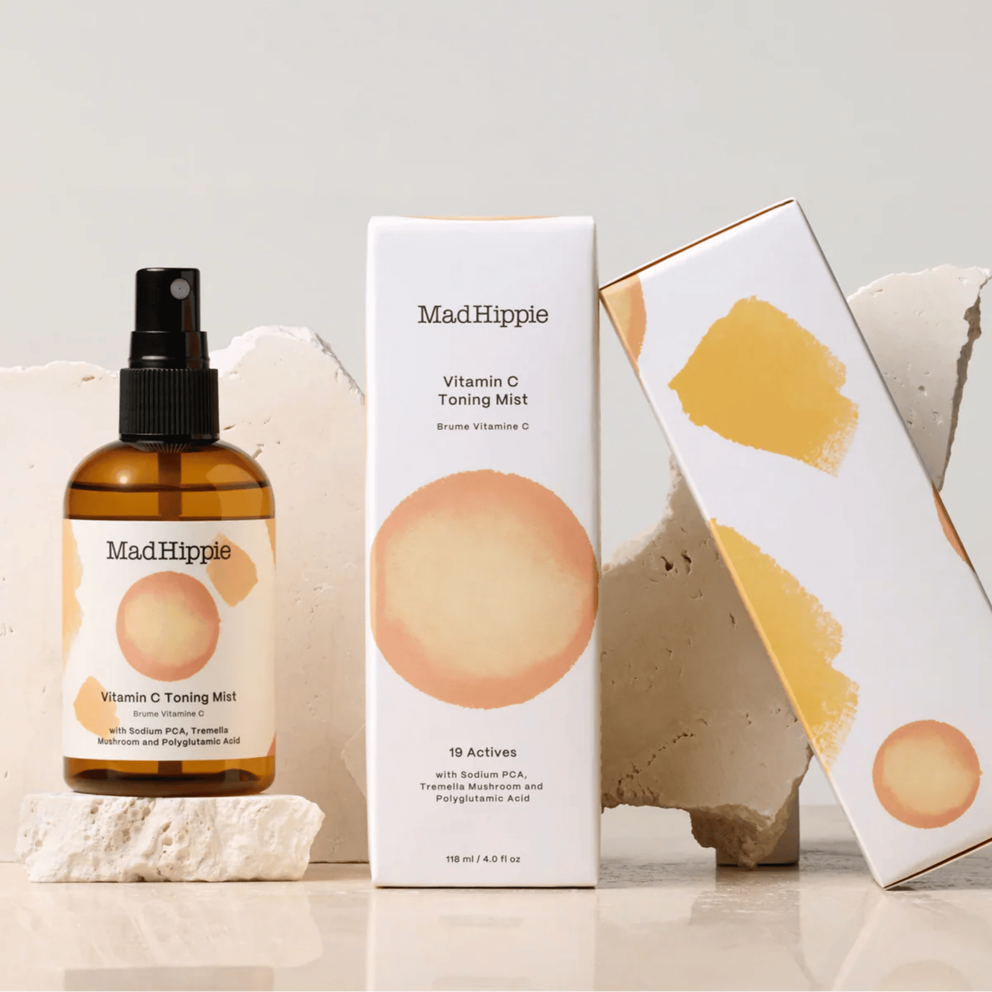 Alternate Image of Vitamin C Toning Mist, dark amber spray bottle and box