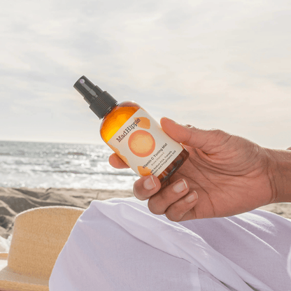 Alternate Image of Vitamin C Toning Mist, dark amber spray bottle