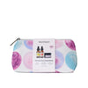 Primary Image of Wintertime Essentials, multi colored pouch with skin care products
