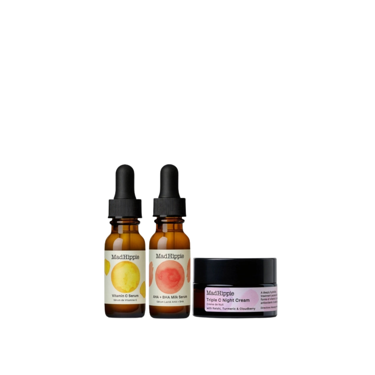 Alternate Image of Wintertime Essentials, Skin care dropper bottles and jar 