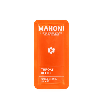 Primary Image of Throat Relief 600 MGO Manuka Honey Sachets