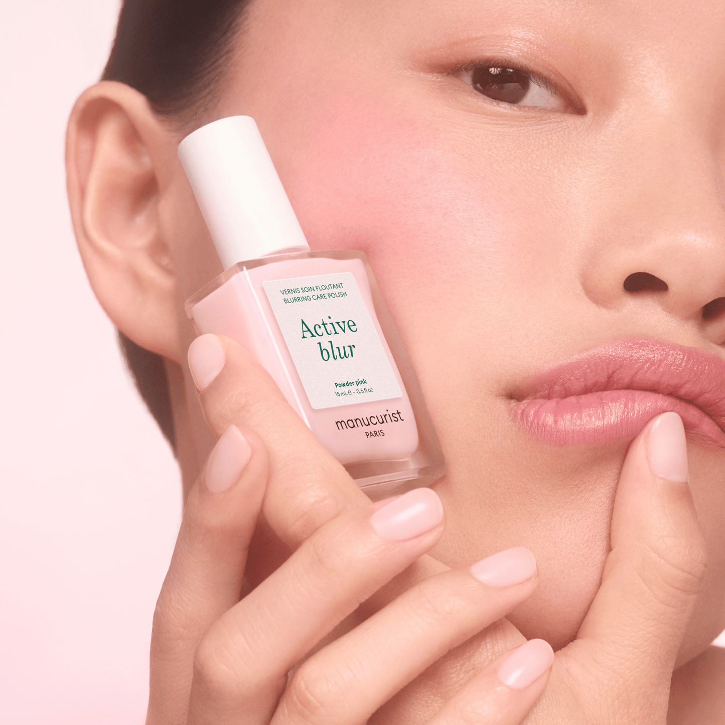 Alternate Image of Active Blur, Light pink nail treatment
