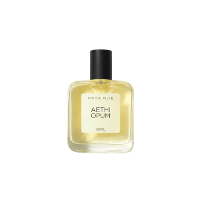 Primary image of Aethi Opum EDP, square perfume bottle with black cap