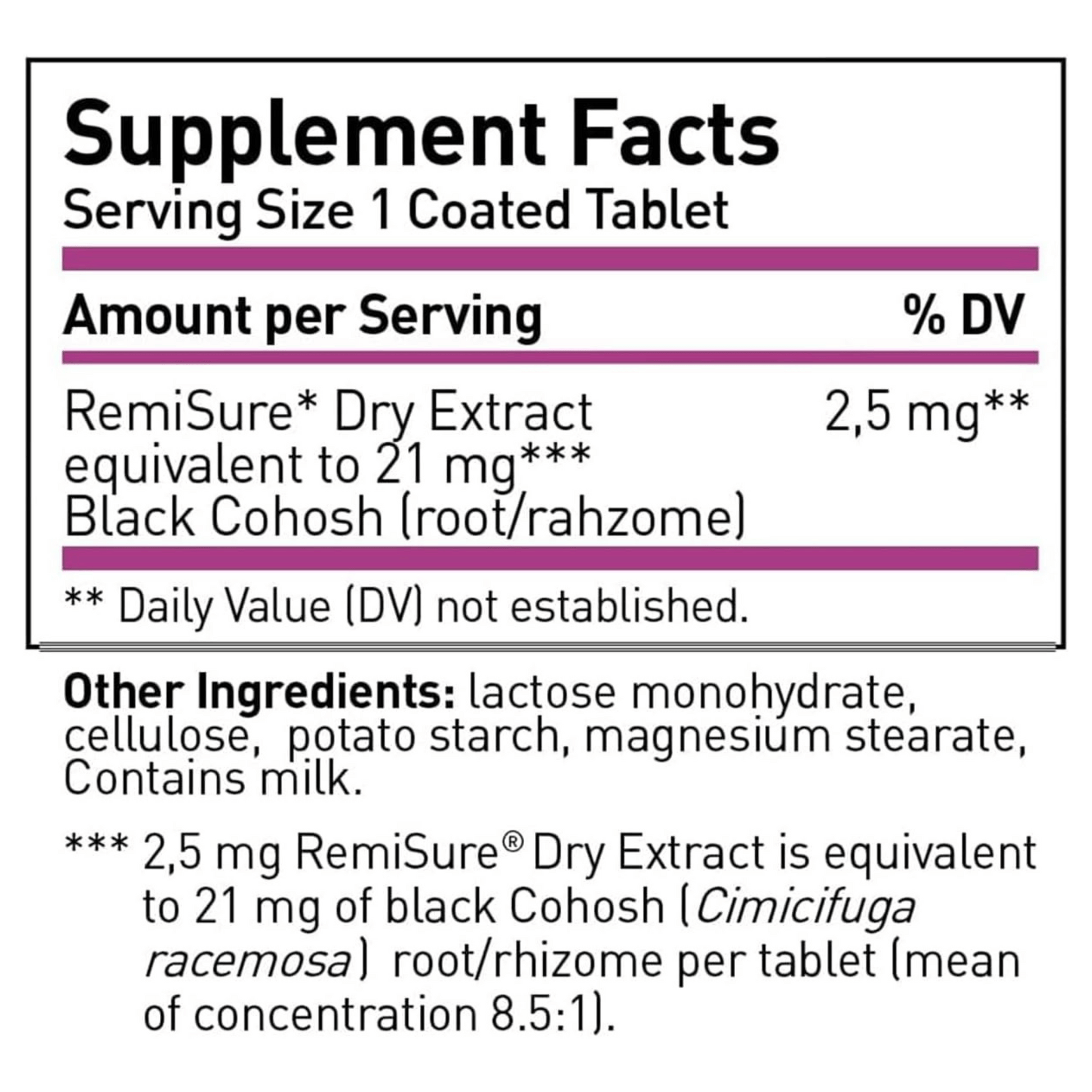 Alternate image of Remifemin Menopause Relief