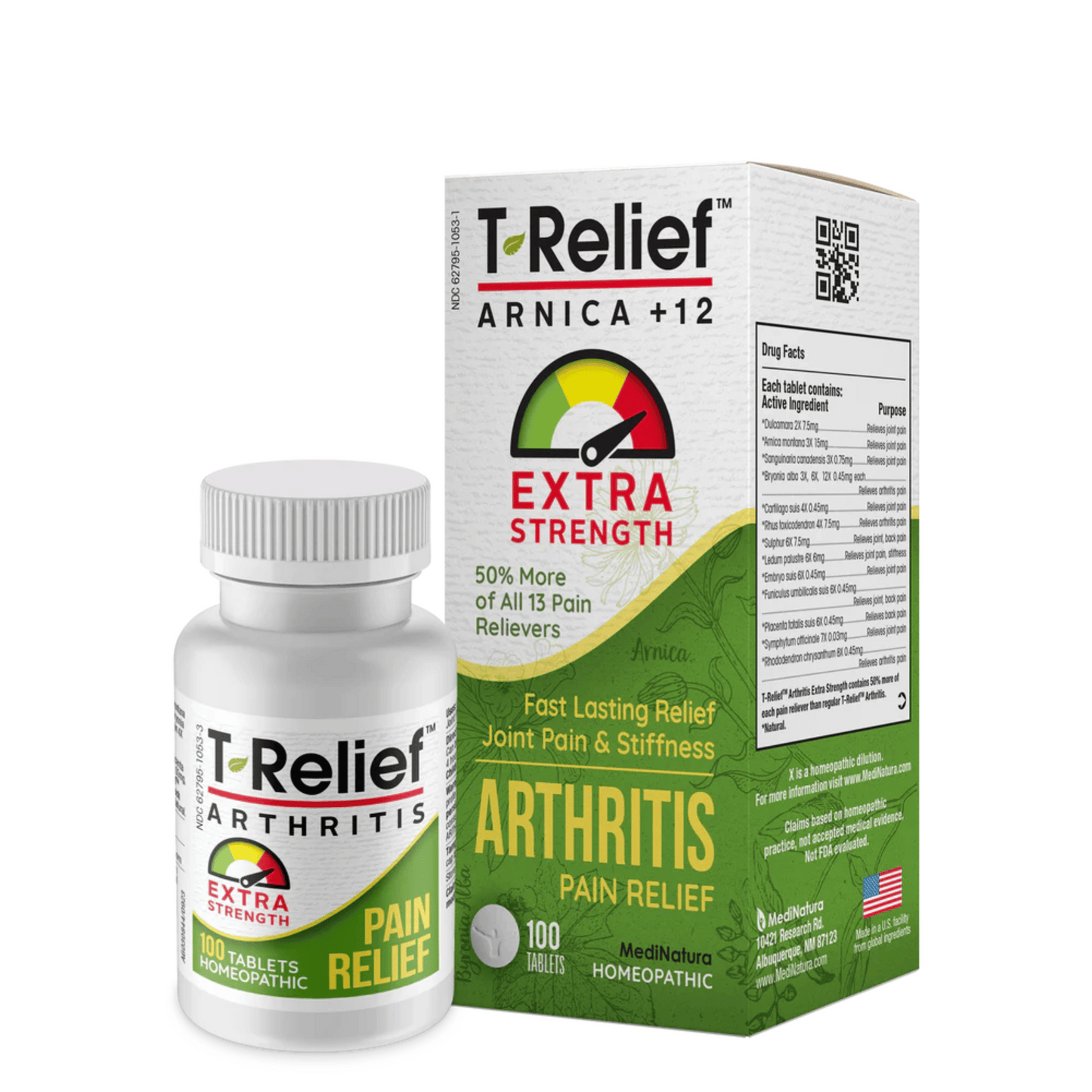 Primary Image of T-Relief Extra Strength Arthritis Tablets