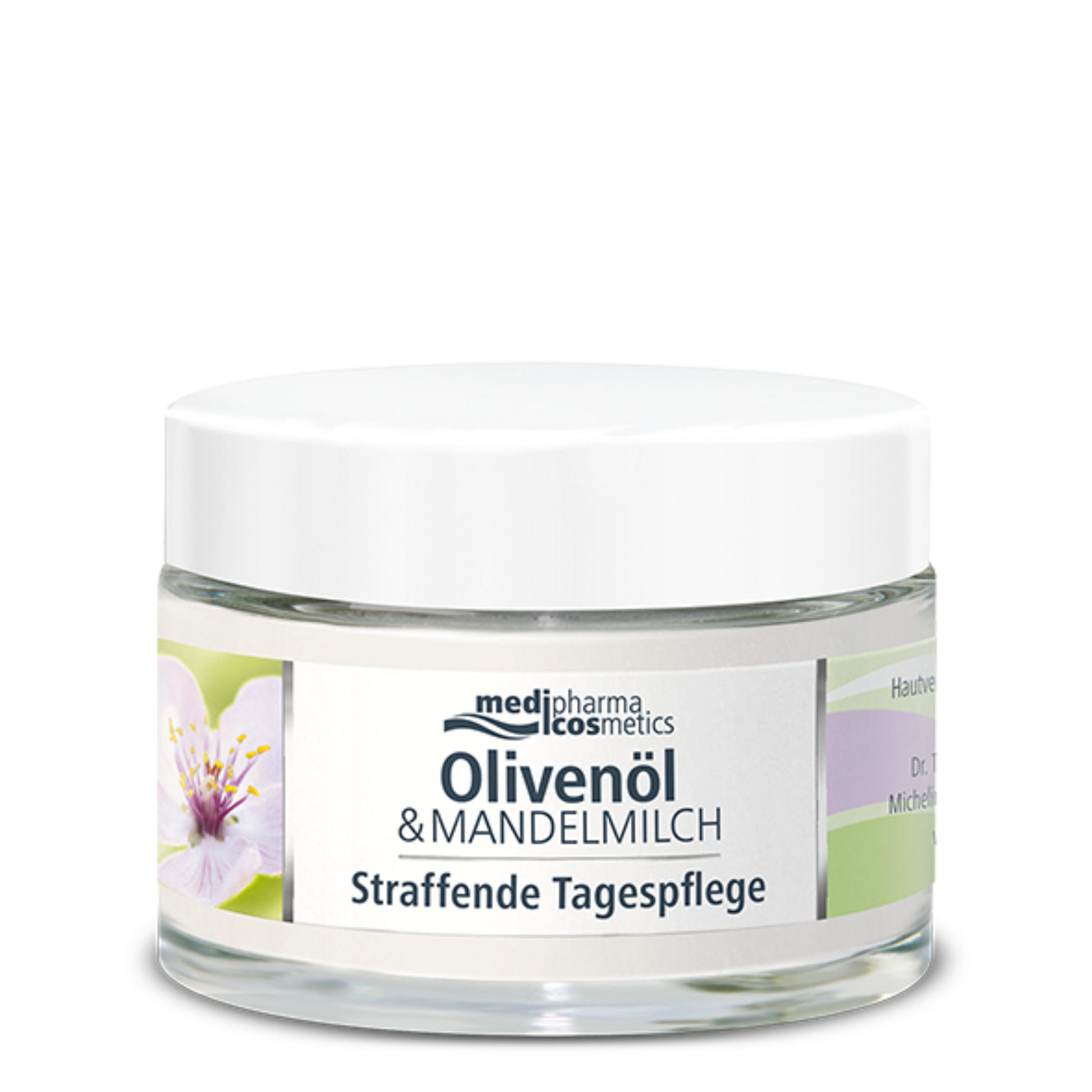primary image of medipharma cosmetics olivenol mandelmilch straffende tagespflege 