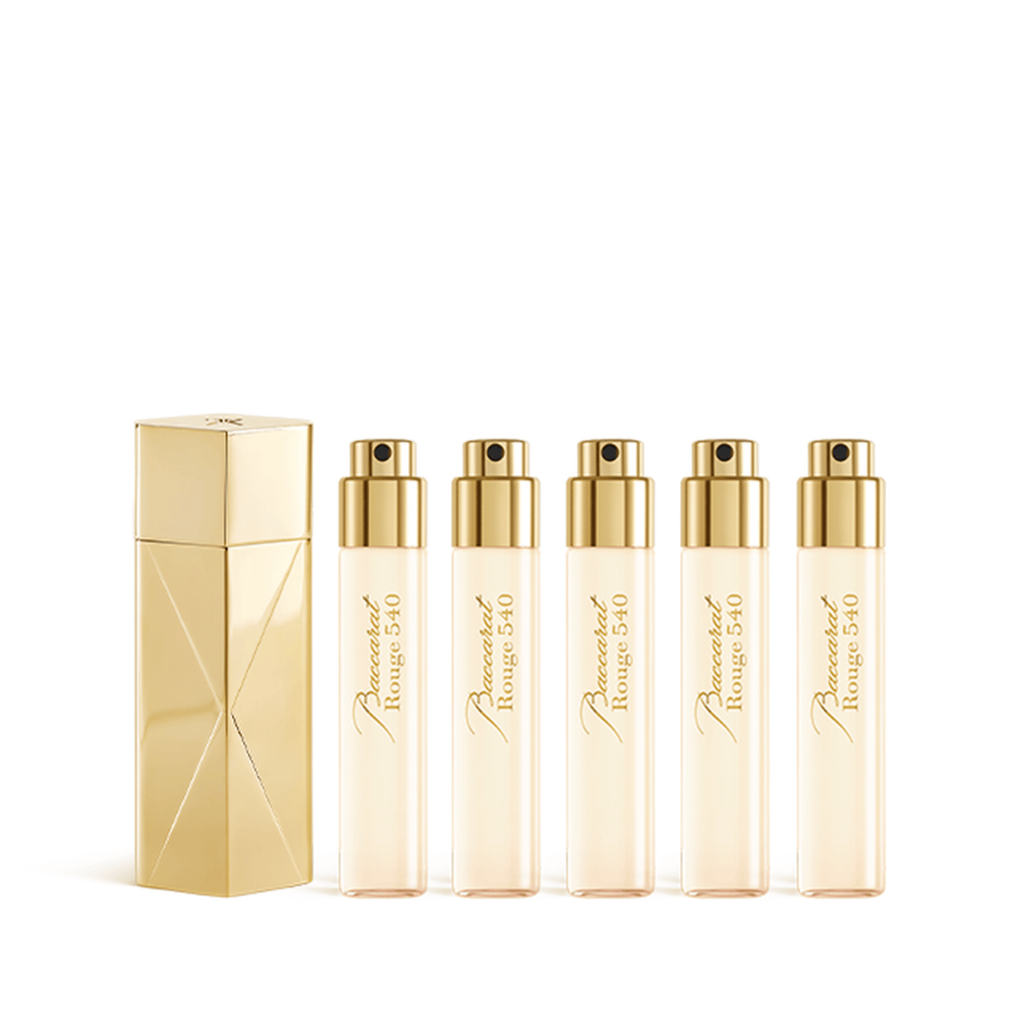 Alternate Image of Baccarat Rouge 540 EDP Travel Set, gold travel case and 5 mini perfumes bottles