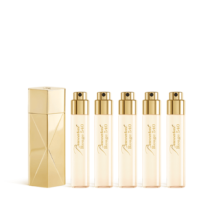 Alternate Image of Baccarat Rouge 540 EDP Travel Set, gold travel case and 5 mini perfumes bottles