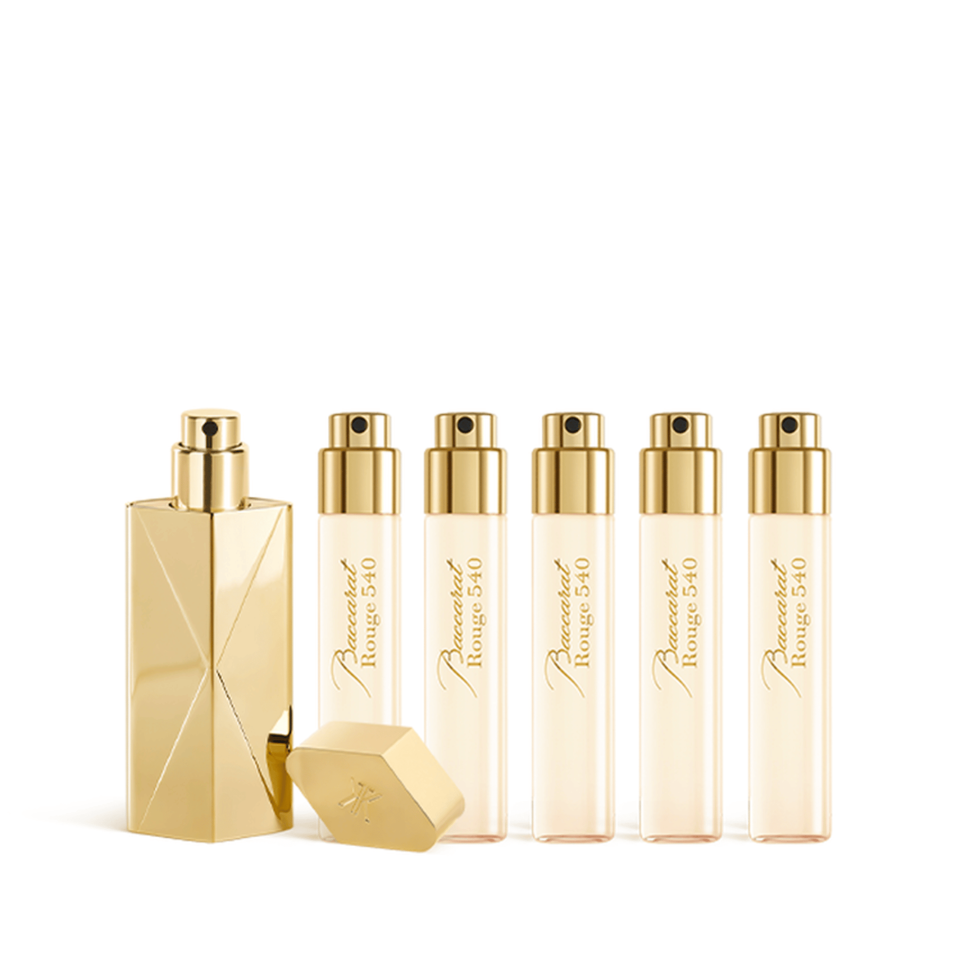 Alternate Image of Baccarat Rouge 540 EDP Travel Set, gold travel case and 5 mini perfumes bottles