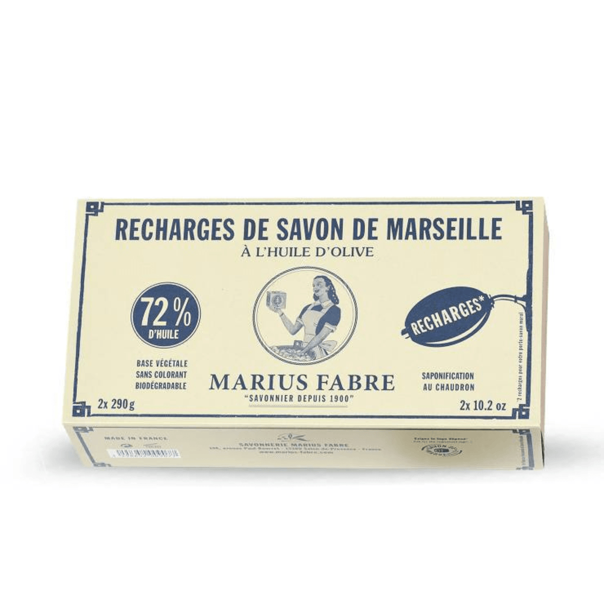 Primary Image of Olive Oil Marseille Soap To Hang - Refill