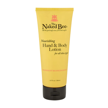 Primary Image of Grapefruit Blossom Honey Hand and Body Lotion, yellow lotion tube