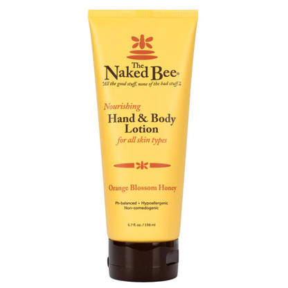 Primary Image of Orange Blossom Honey Hand & Body Lotion, yellow lotion tube