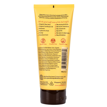 Alternate Image of Orange Blossom Honey Hand & Body Lotion, yellow lotion tube
