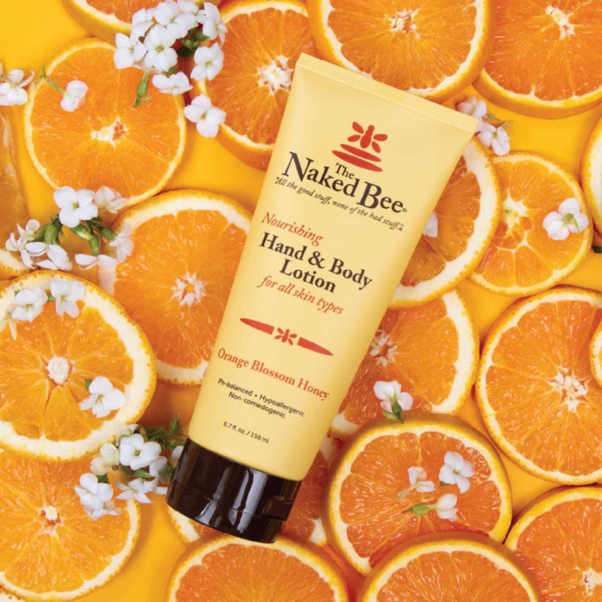 Alternate Image of Orange Blossom Honey Hand & Body Lotion, yellow lotion tube