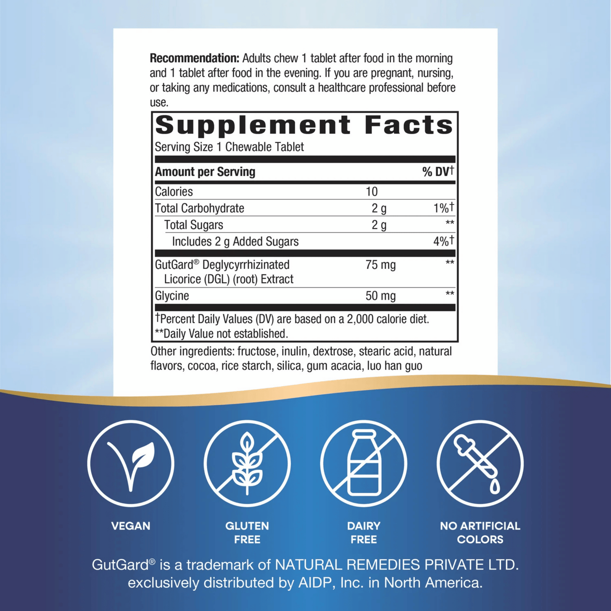 Alternate Image of DGL Ultra Chewable