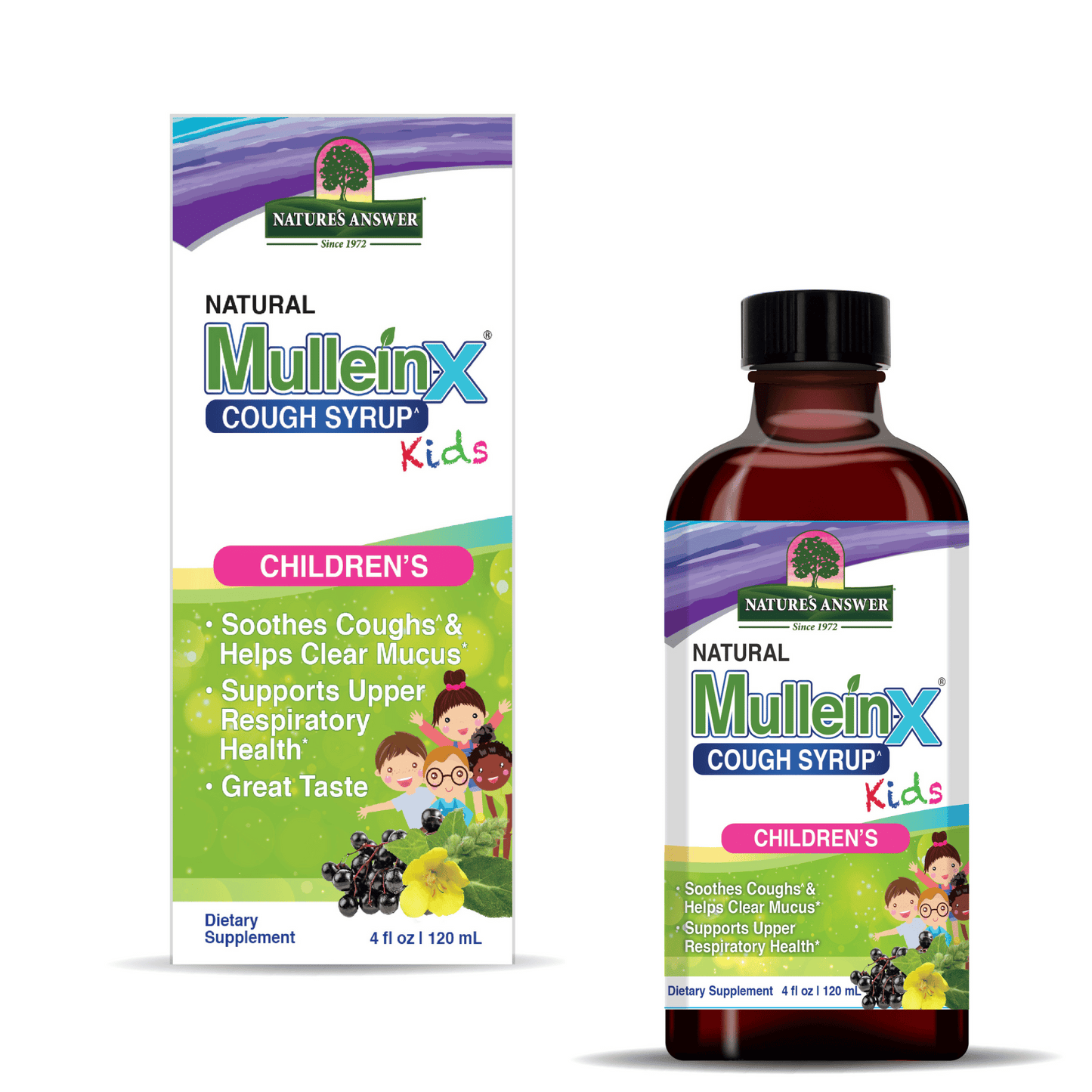 Primary Image of Mullein-X Kids Cough Syrup