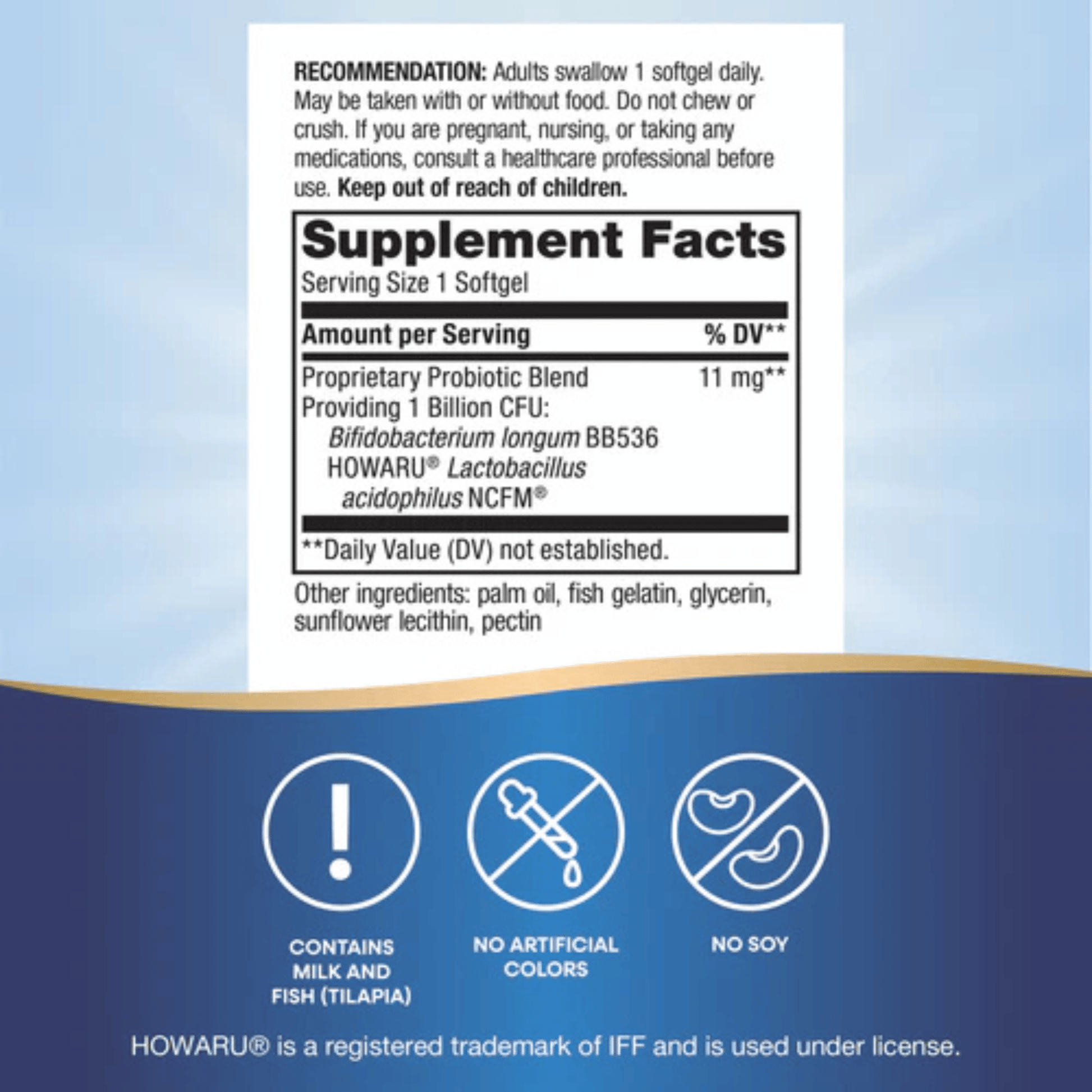Alternate Image of Acidophilus 1B Probiotic Pearls