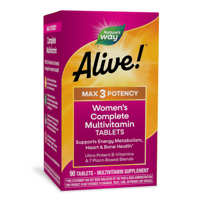 Primary Image of Alive! Max3 Potency Women's Complete Multivitamin