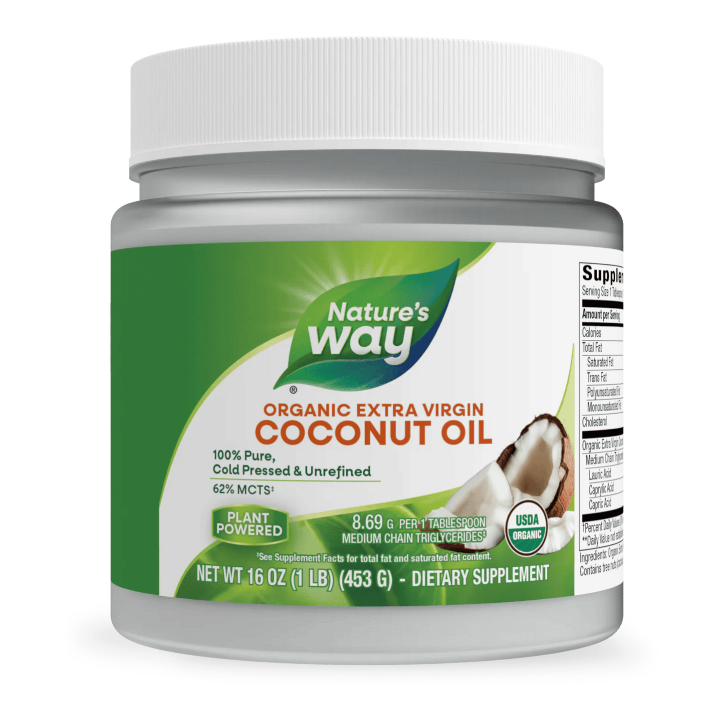 Primary Image of Organic Extra Virgin Coconut Oil