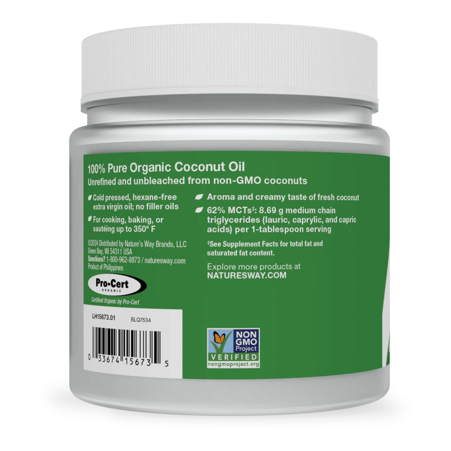 Alternate Image of Organic Extra Virgin Coconut Oil