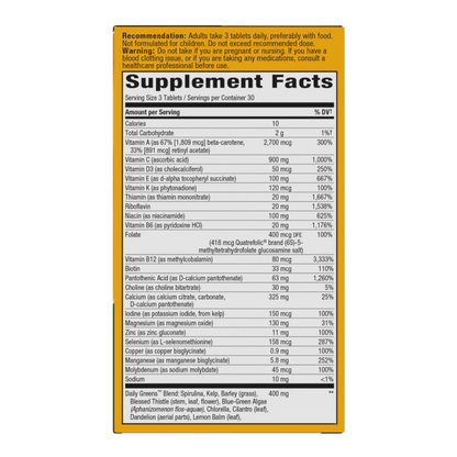 Alternate Image of Alive Max3 Potency Multivitamin No Iron Tablets