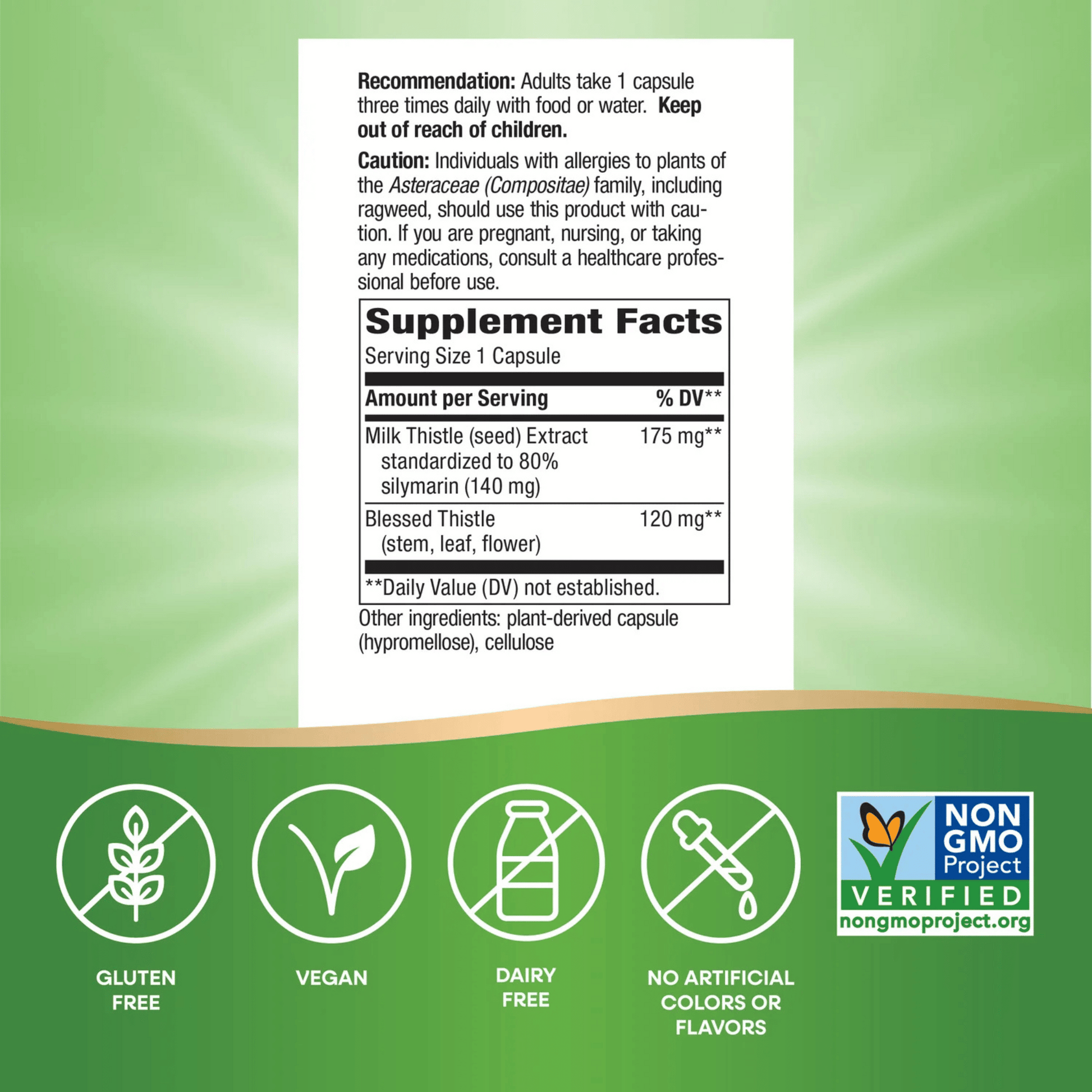 Alternate Image of Milk Thistle Standardized