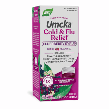 Primary Image of Umcka Cold & Flu Relief Elderberry Syrup