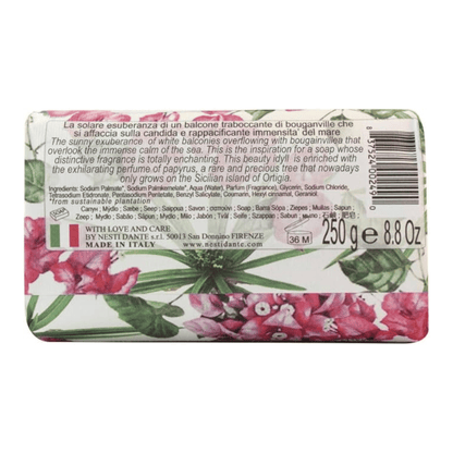 Alternate Image of Dolce Vivere Sicilia Bar Soap, pink floral wrapped bar soap