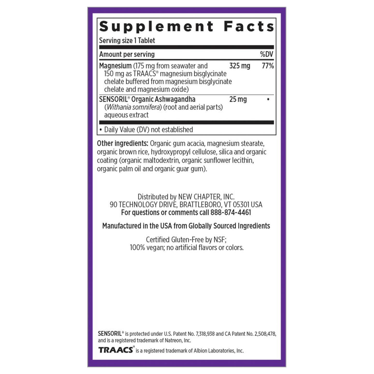 Alternate Image of Magnesium + Ashwagandha Tablets