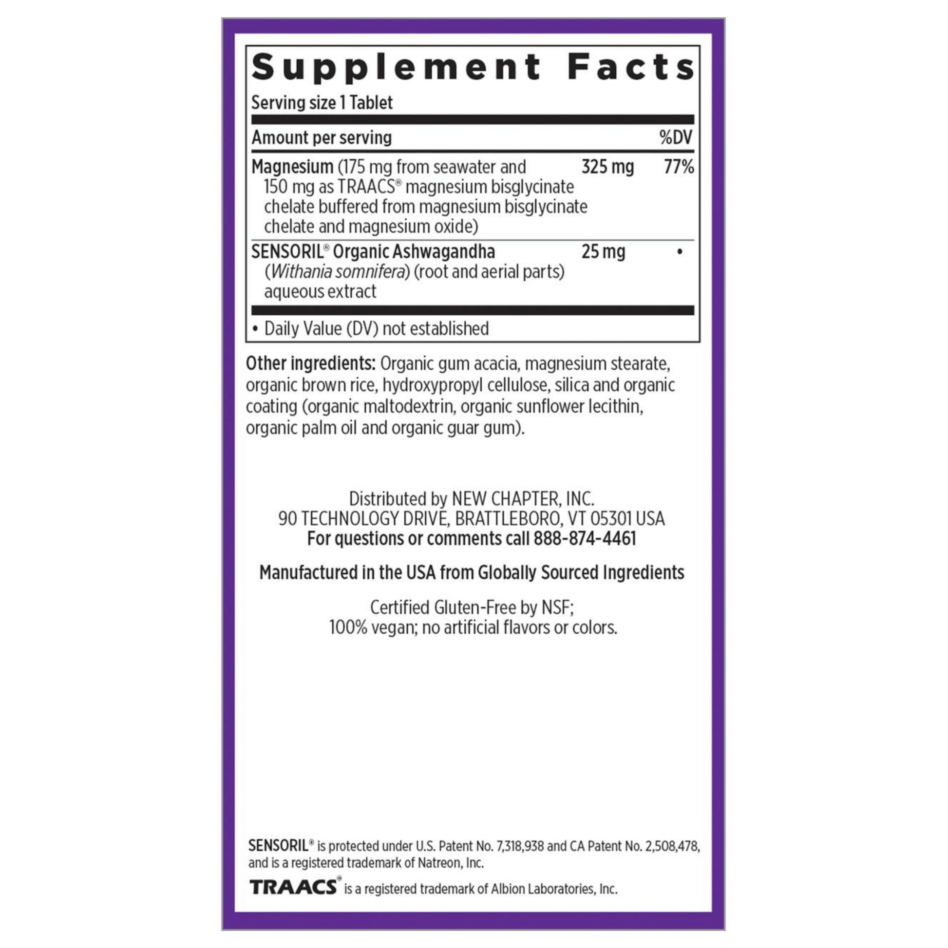 Alternate Image of Magnesium + Ashwagandha Tablets