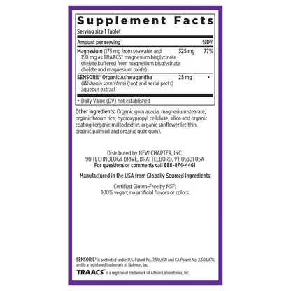 Alternate Image of Magnesium + Ashwagandha Tablets