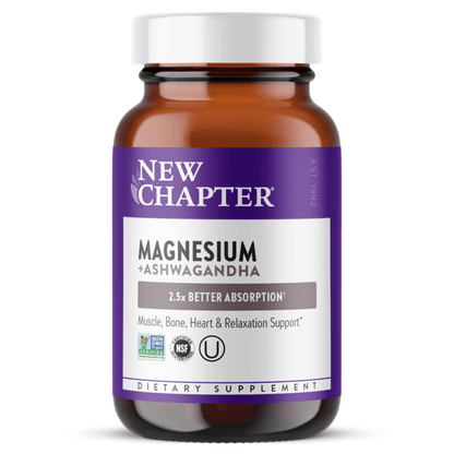 Primary Image of Magnesium + Ashwagandha Tablets