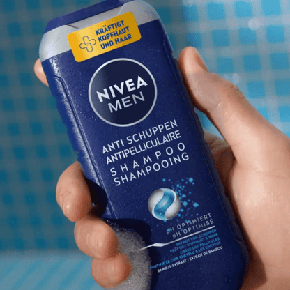 Alternate Image of Anti-Dandruff Shampoo, blue shampoo bottle