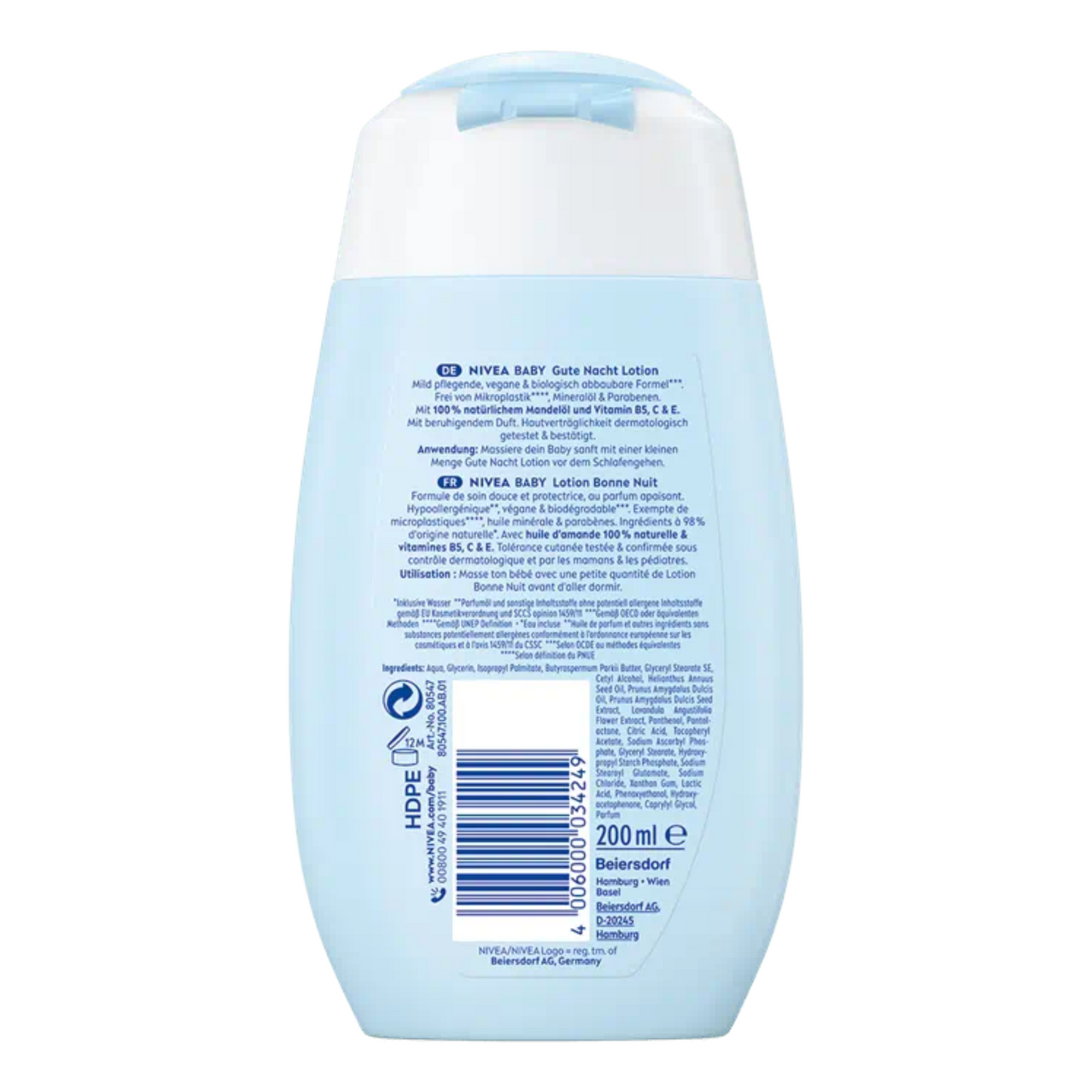 alternate image of nivea baby good night lotion